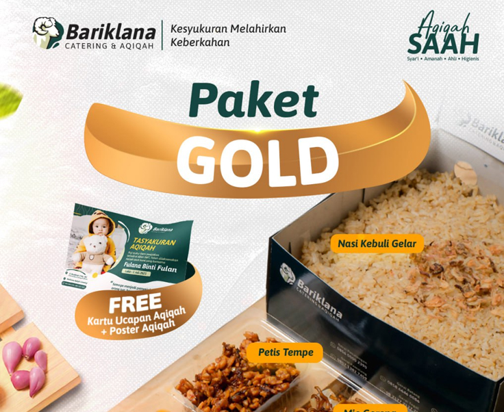 Aqiqah Paket Bento Tipe B dari Gonam Aqiqah harga Rp 2.595.000